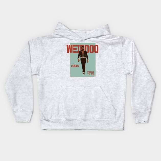 Weirdo - A Tribute to the '90s for people who was born on 1994 Kids Hoodie by diegotorres